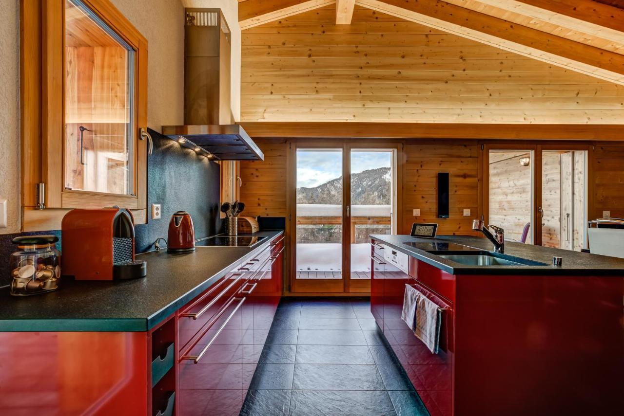 Chalet Flocon De Neige - Jacuzzi - Sauna 라 초우마츠 외부 사진