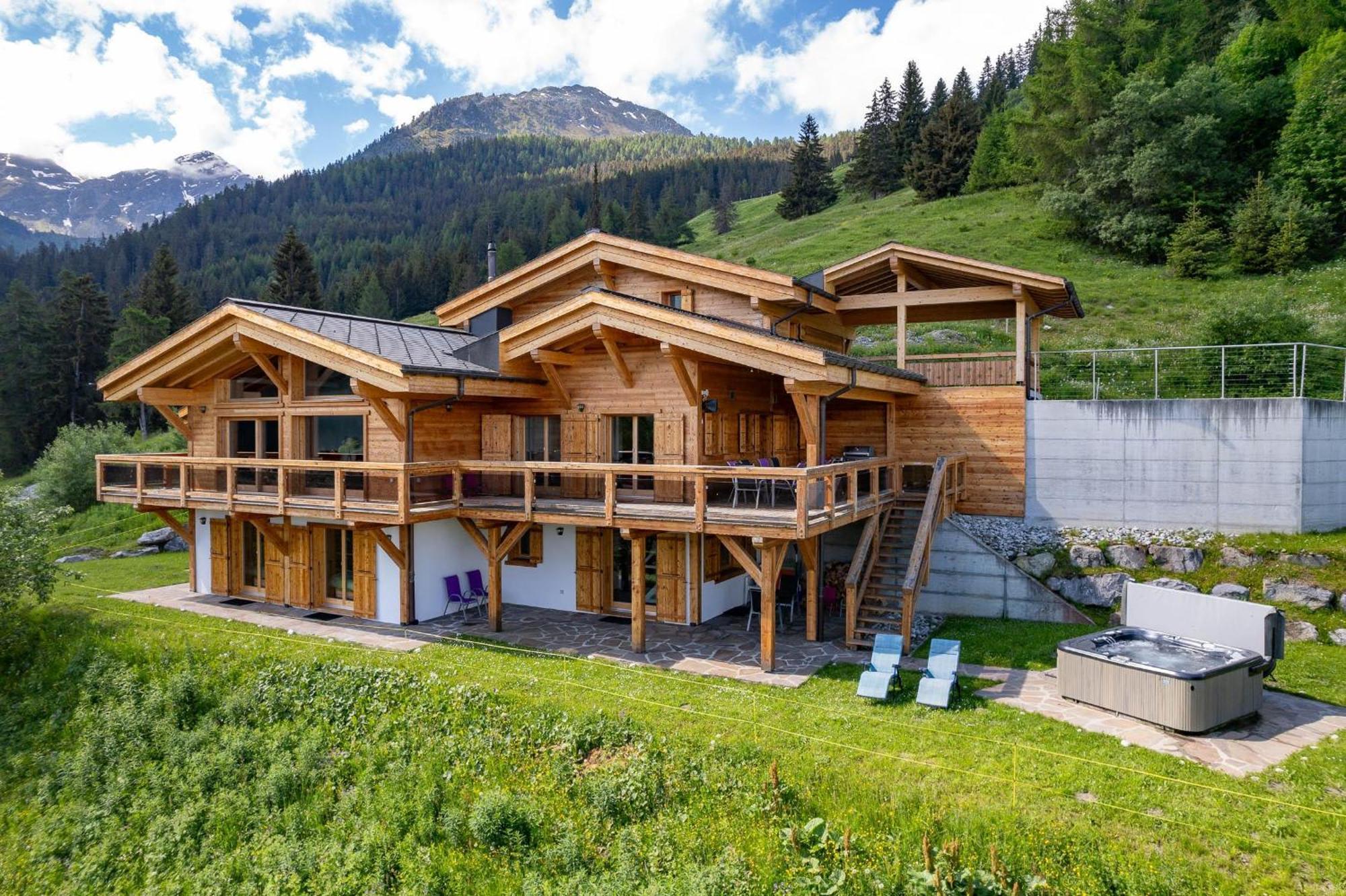Chalet Flocon De Neige - Jacuzzi - Sauna 라 초우마츠 외부 사진