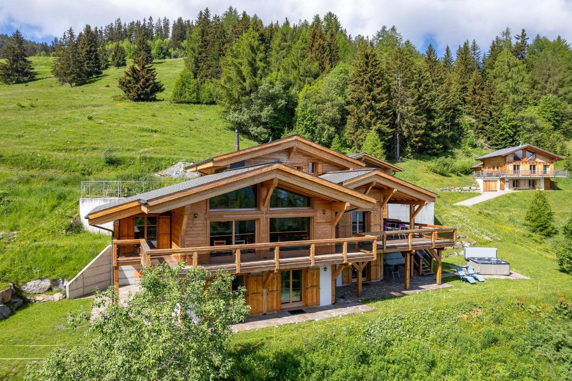 Chalet Flocon De Neige - Jacuzzi - Sauna 라 초우마츠 외부 사진