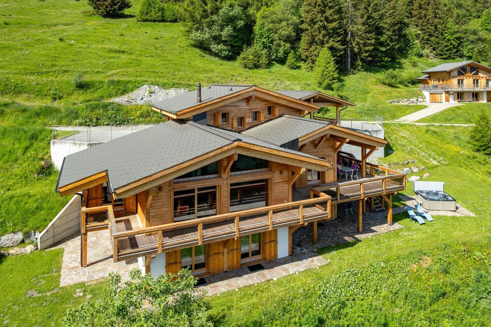 Chalet Flocon De Neige - Jacuzzi - Sauna 라 초우마츠 외부 사진